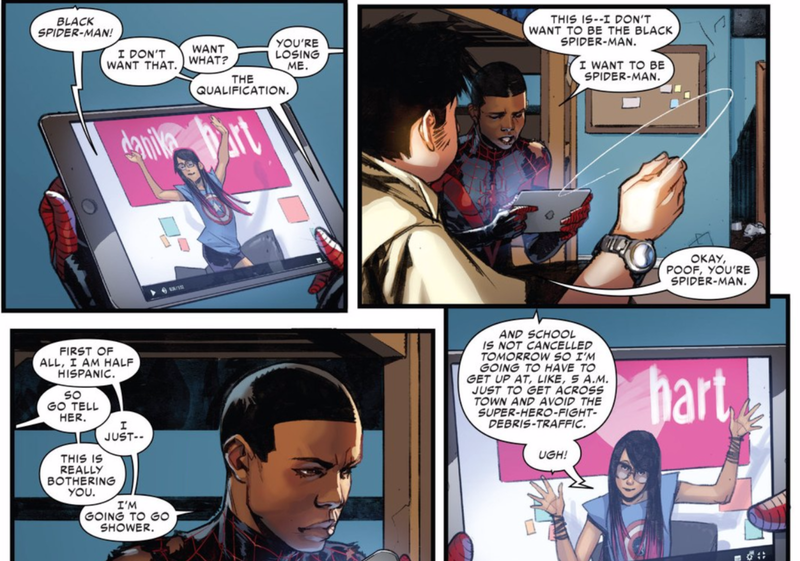 Illustration for article titled Spider-Man Is Totally Okay With Letting Someone Else Be Spider-Man